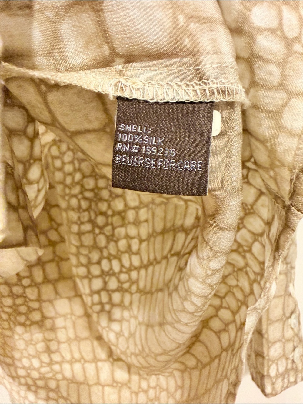 J. McLaughlin Silk Blouse - Picture 5 of 6